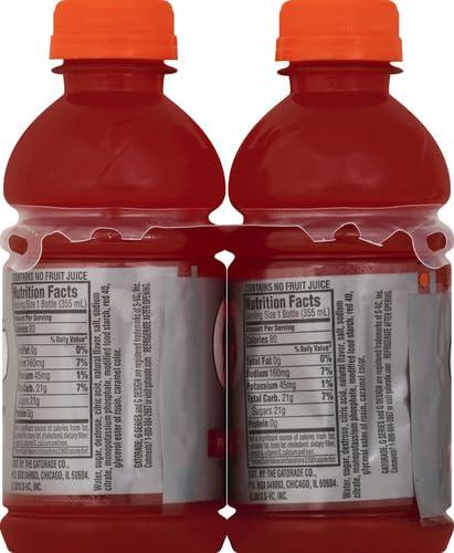 imageGatorade Thirst Quencher Sports Drink Cool Blue 20oz Bottles 4 Pack Electrolytes for RehydrationFruit Punch