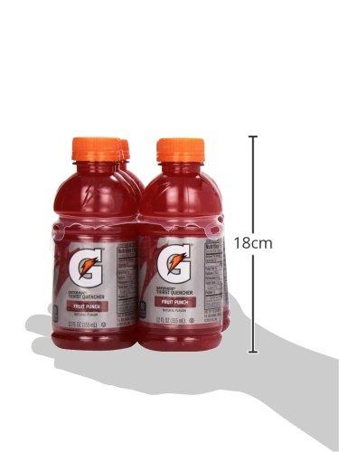 imageGatorade Thirst Quencher Sports Drink Cool Blue 20oz Bottles 4 Pack Electrolytes for RehydrationFruit Punch