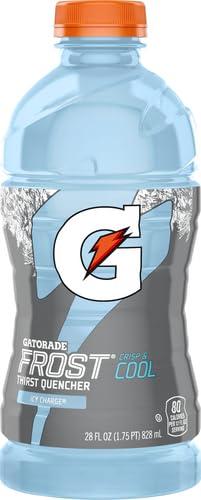 imageGatorade Thirst Quencher Sports Drink Cool Blue 20oz Bottles 4 Pack Electrolytes for RehydrationPeppermint