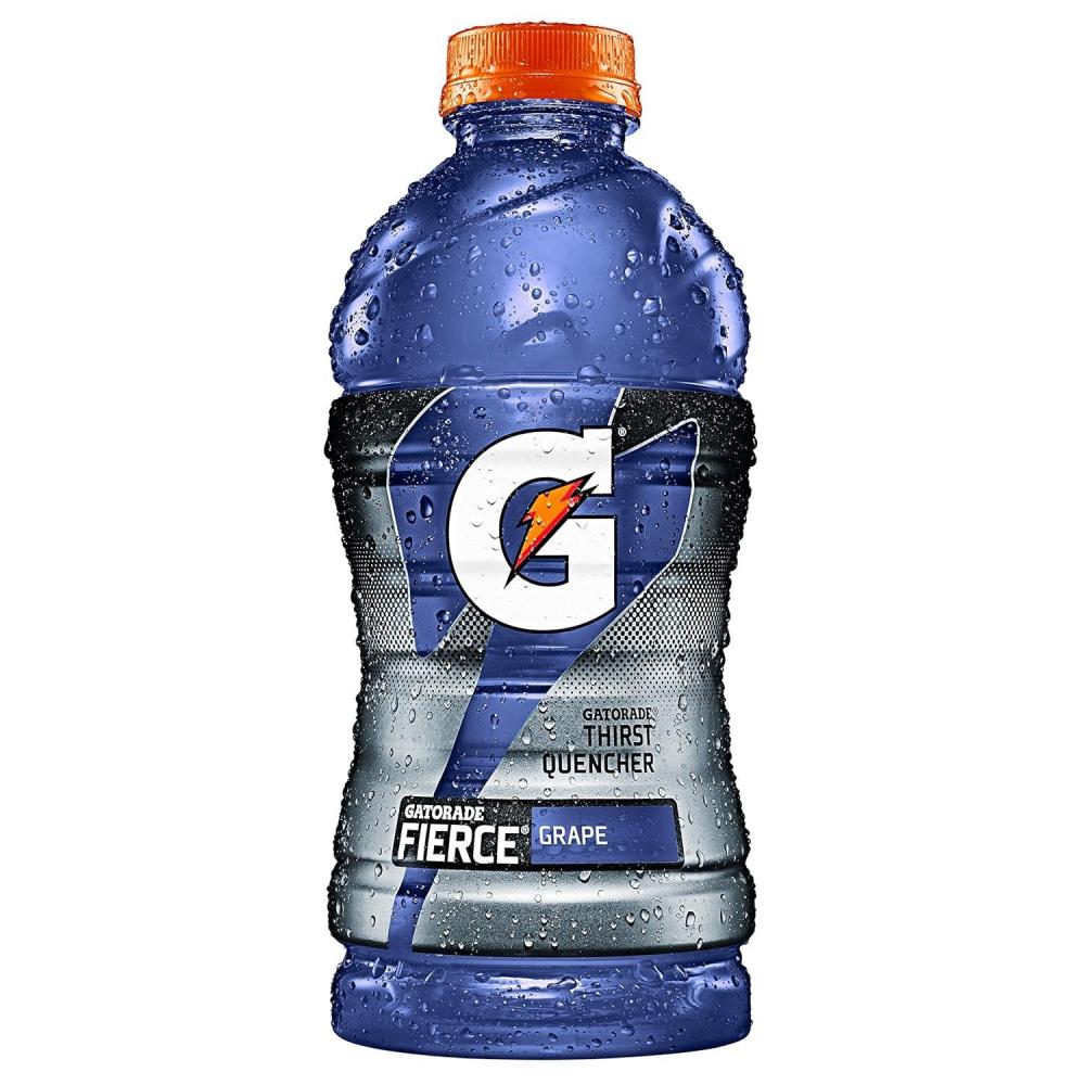imageGatorade Fierce Blue Cherry Thirst Quencher 28 Fl Oz BottleGrape