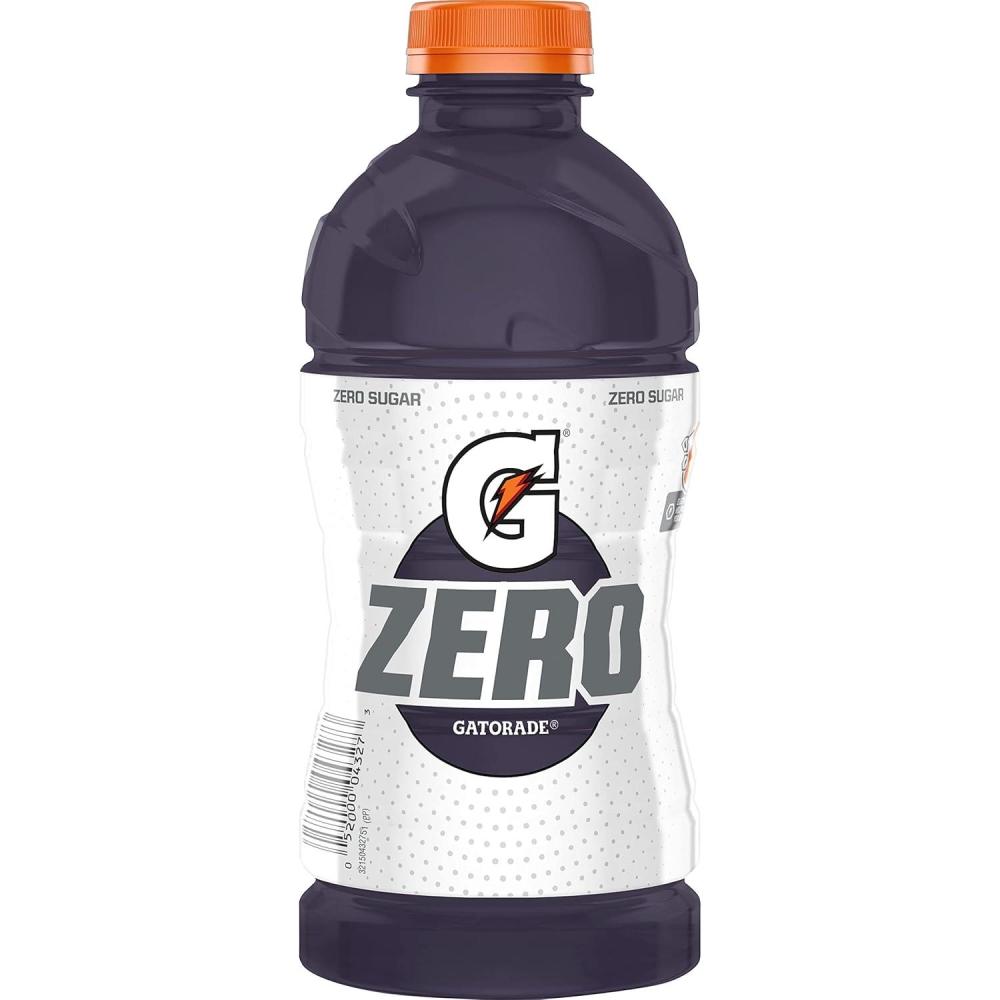 imageGatorade G Zero Grape Thirst Quencher 28 Fl Oz Bottle
