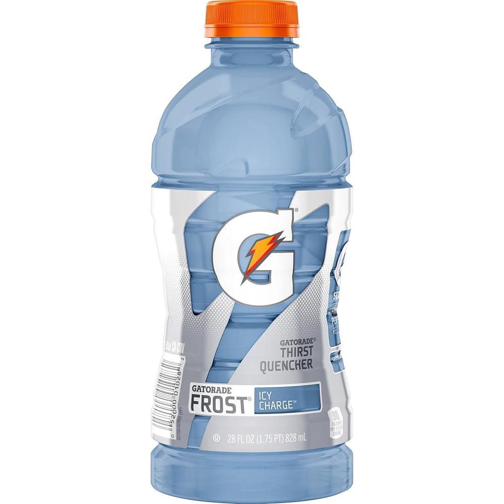 imageGatorade Thirst Quencher Sports Drink Cool Blue 20oz Bottles 4 Pack Electrolytes for RehydrationPeppermint
