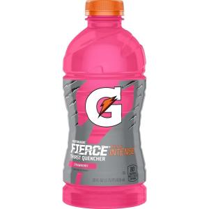 Gatorade Fierce Strawberry Thirst Quencher, 28 Fl Oz Bottle
