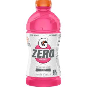 Gatorade G Zero Berry Thirst Quencher, 28 Fl Oz Bottle