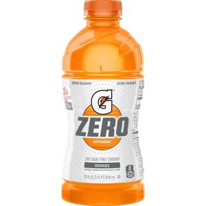 Gatorade G Zero Orange Thirst Quencher, 28 Fl Oz Bottle