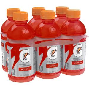 Gatorade Thirst Quencher Sports Drink, Cool Blue, 20oz Bottles, 4 Pack, Electrolytes for Rehydration(Fruit Punch)