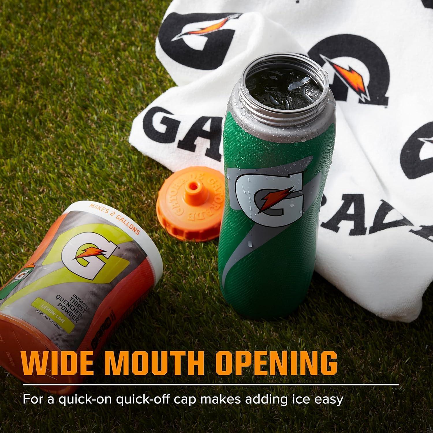 imageGatorade 32oz Gatorskin Bottle RedBlue