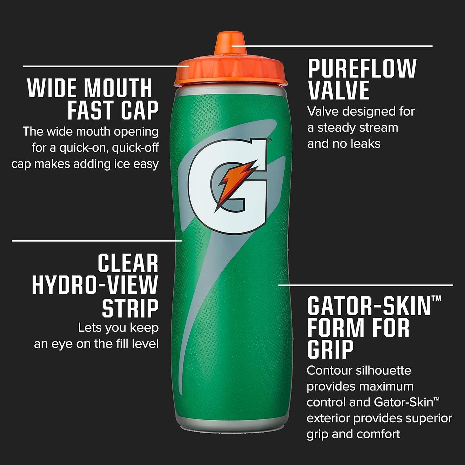 imageGatorade 32oz Gatorskin Bottle RedRed