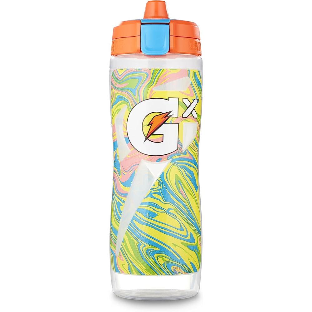 imageGatorade Glitched Camo Tropic Gx BottleMarble Neon