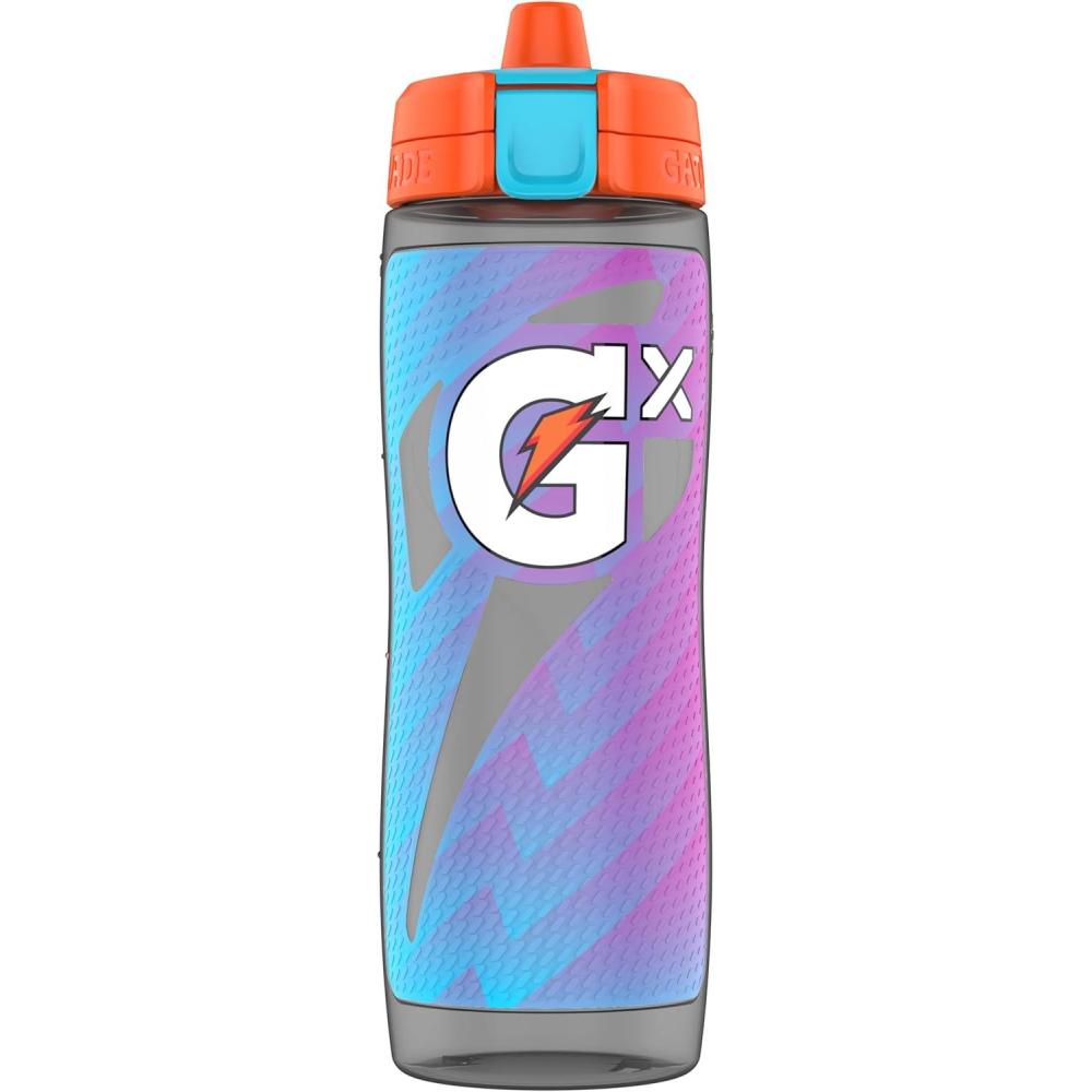 imageGatorade Glitched Camo Tropic Gx BottleNeon Blue