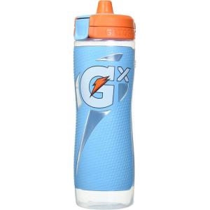 Gatorade Gx Hydration System, Non-Slip Gx Squeeze Bottles Neon Yellow Plastic, 30 Oz(Neon Blue)
