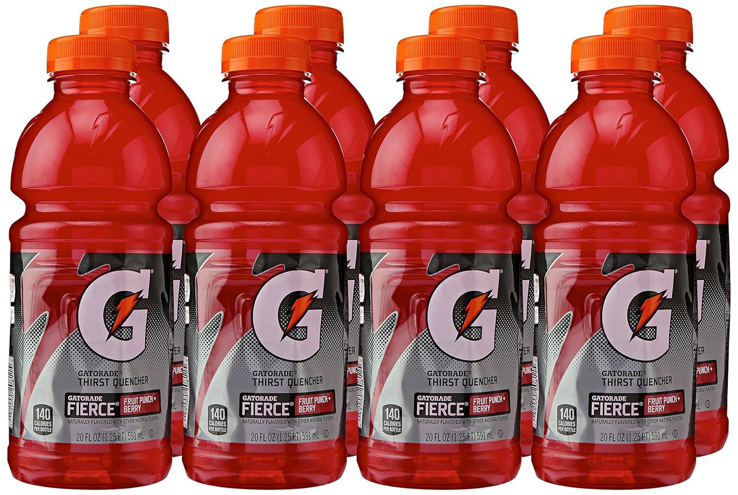 image:image8 ct 20 oz Fruit Punch Berry XFactor Gatorade