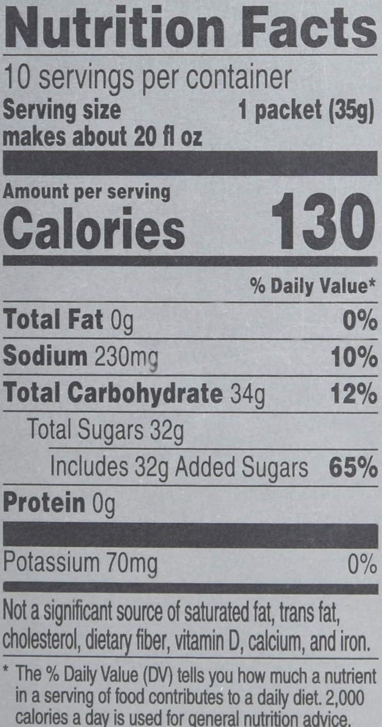 image:imageG Powder 10ct Lemon LimeLemon