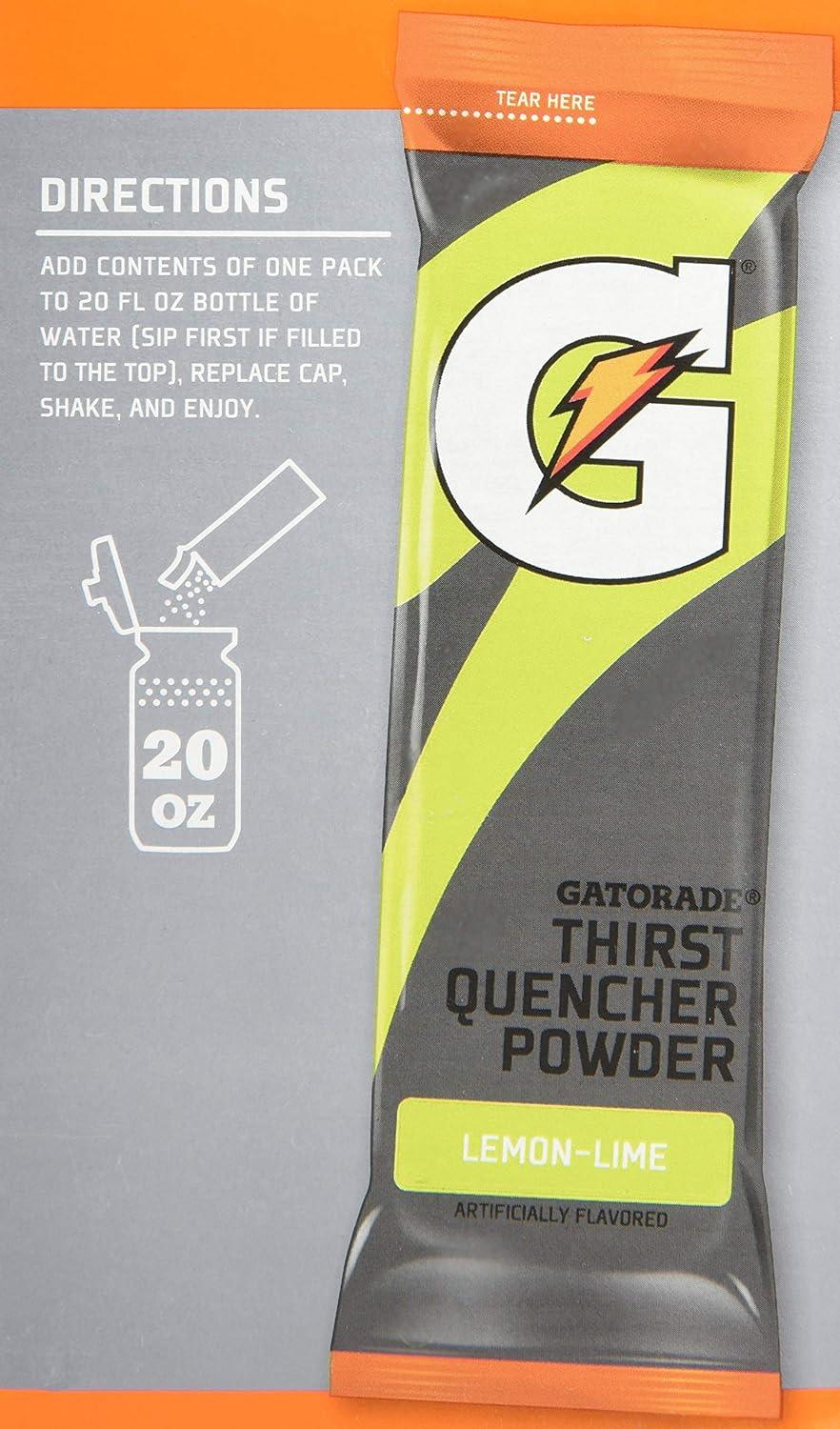 image:imageG Powder 10ct Lemon LimeLemon