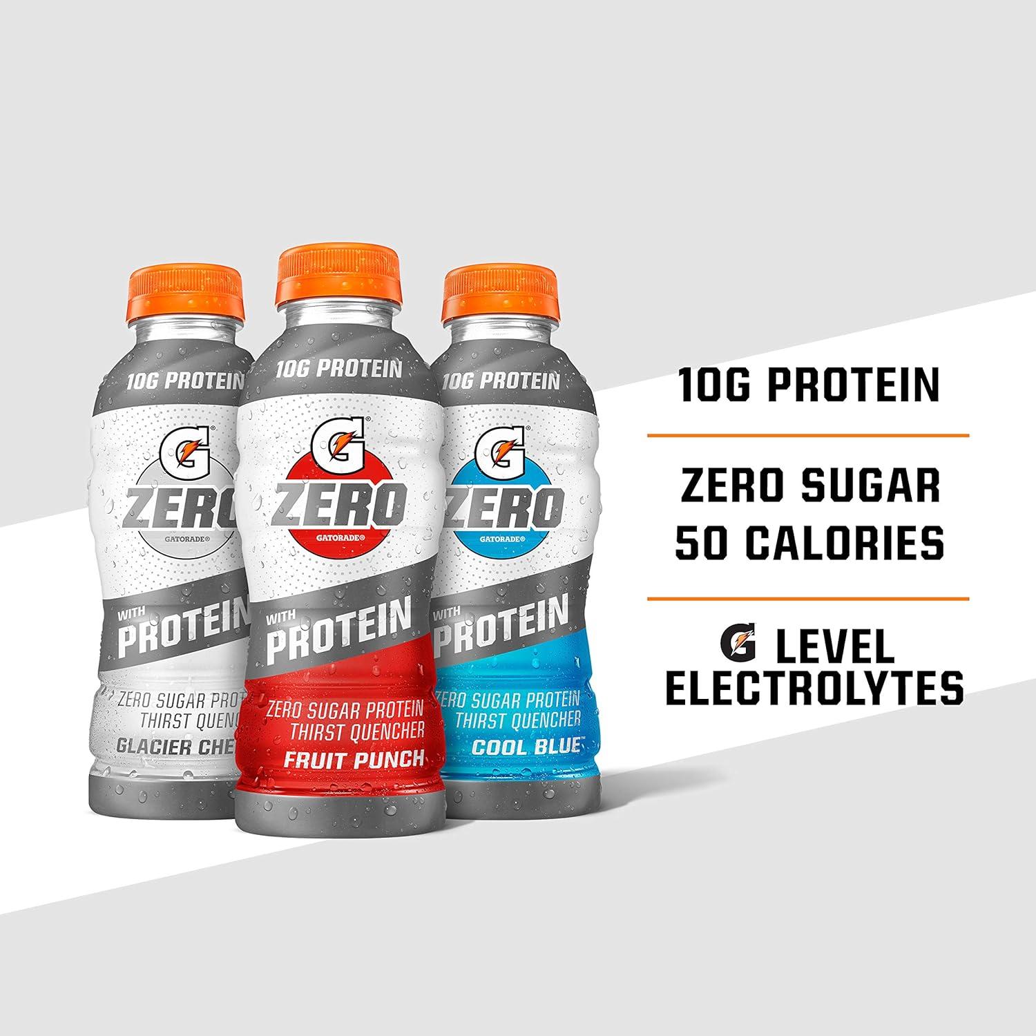 image:imageGatorade G Zero Protein 169oz Glacier Cherry