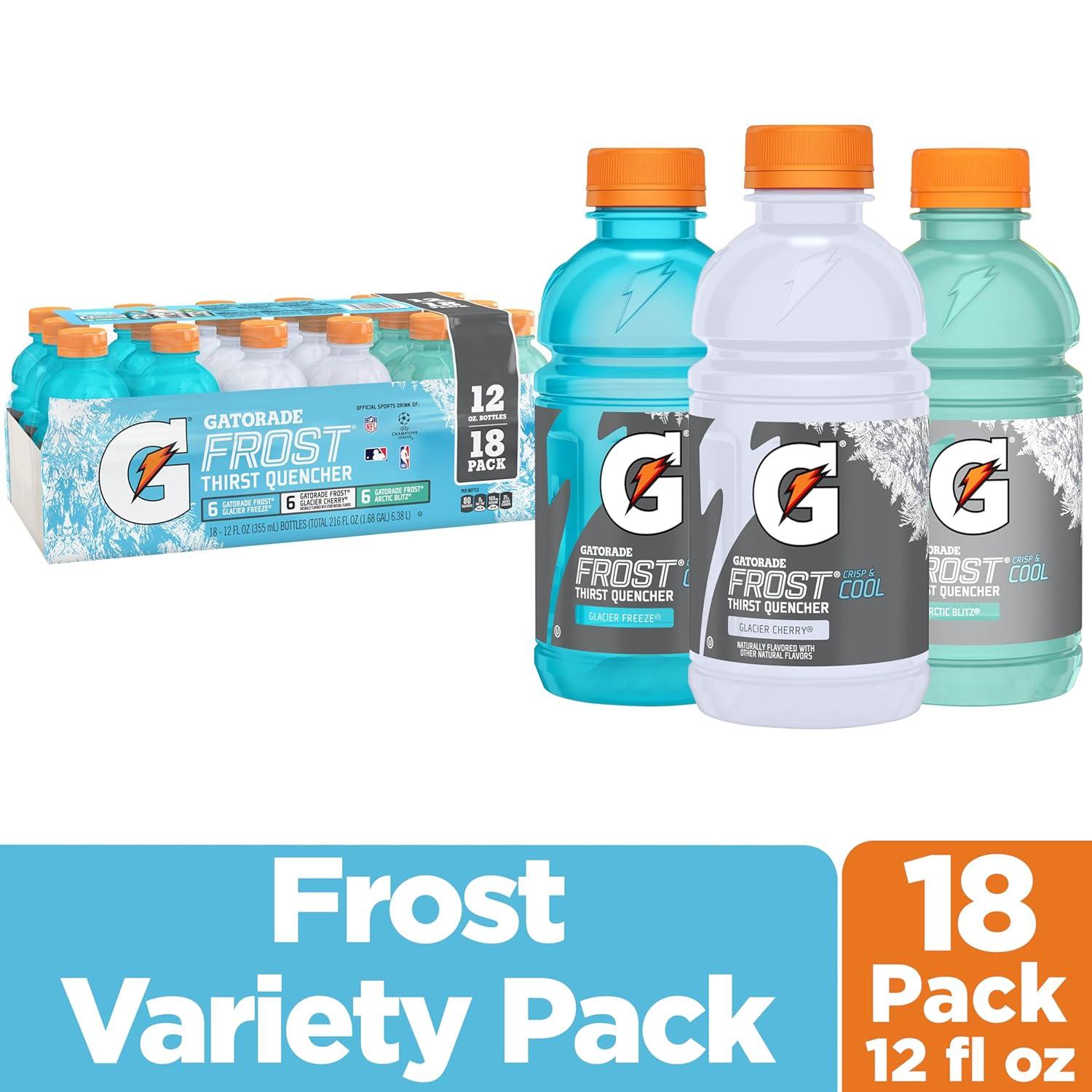 image:imageGatorade Variety Pack Thirst Quencher 12 Fl Oz Bottles 18 Pack