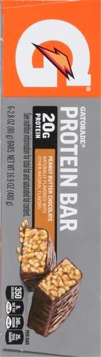 image:imageGatorade Whey Protein Bars Peanut Butter Chocolate 28 Oz 6 CtPeanut Butter Chocolate