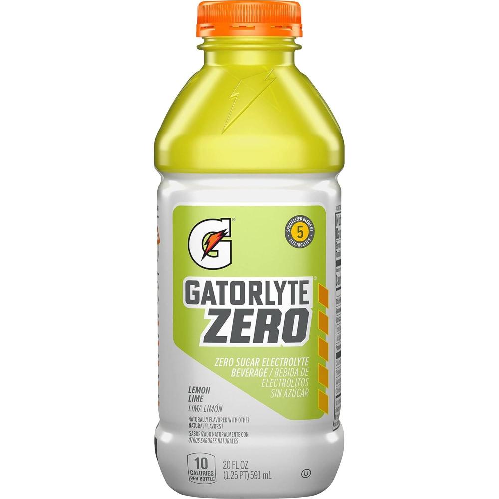 image:imageGatorlyte Zero Lemon Lime 20oz