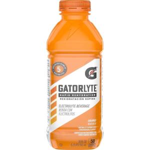 Gatorlyte Rapid Rehydration Orange Electrolyte Beverage,20 Fl Oz Bottle(Orange)