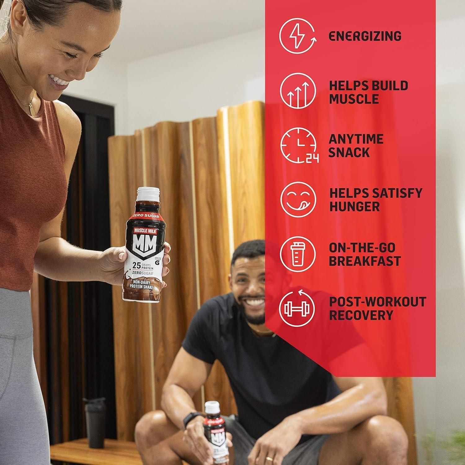 image:imageMuscle Milk Transparent Shaker Bottle 12 PackMuscle Milk