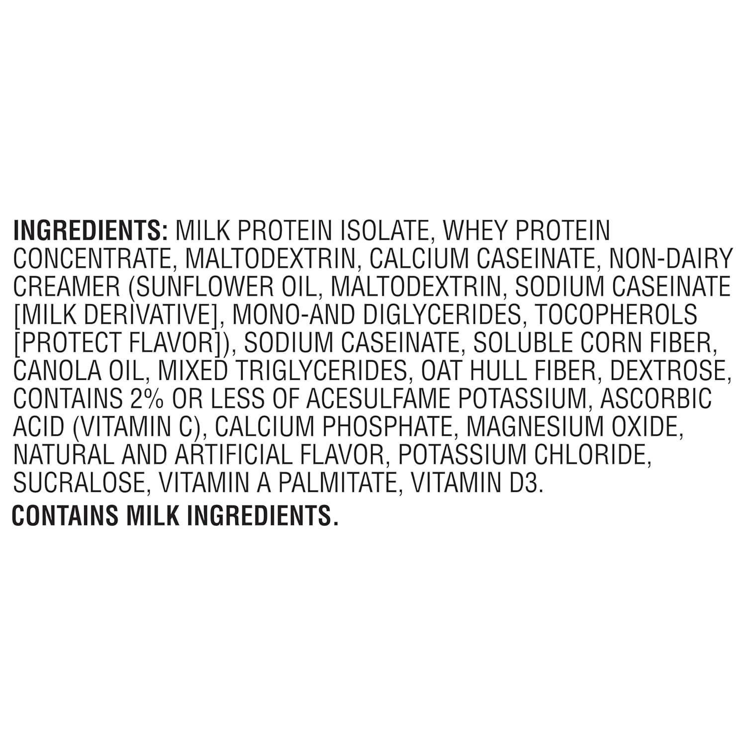 image:imageMuscle Milk Genuine Protein Powder Chocolate 193 Pounds 13 Servings 32g Protein 2g Sugar Calcium Vitamins A C amp D NSF Certified for Sport Energizing Snack Packaging May VaryBanana Crme