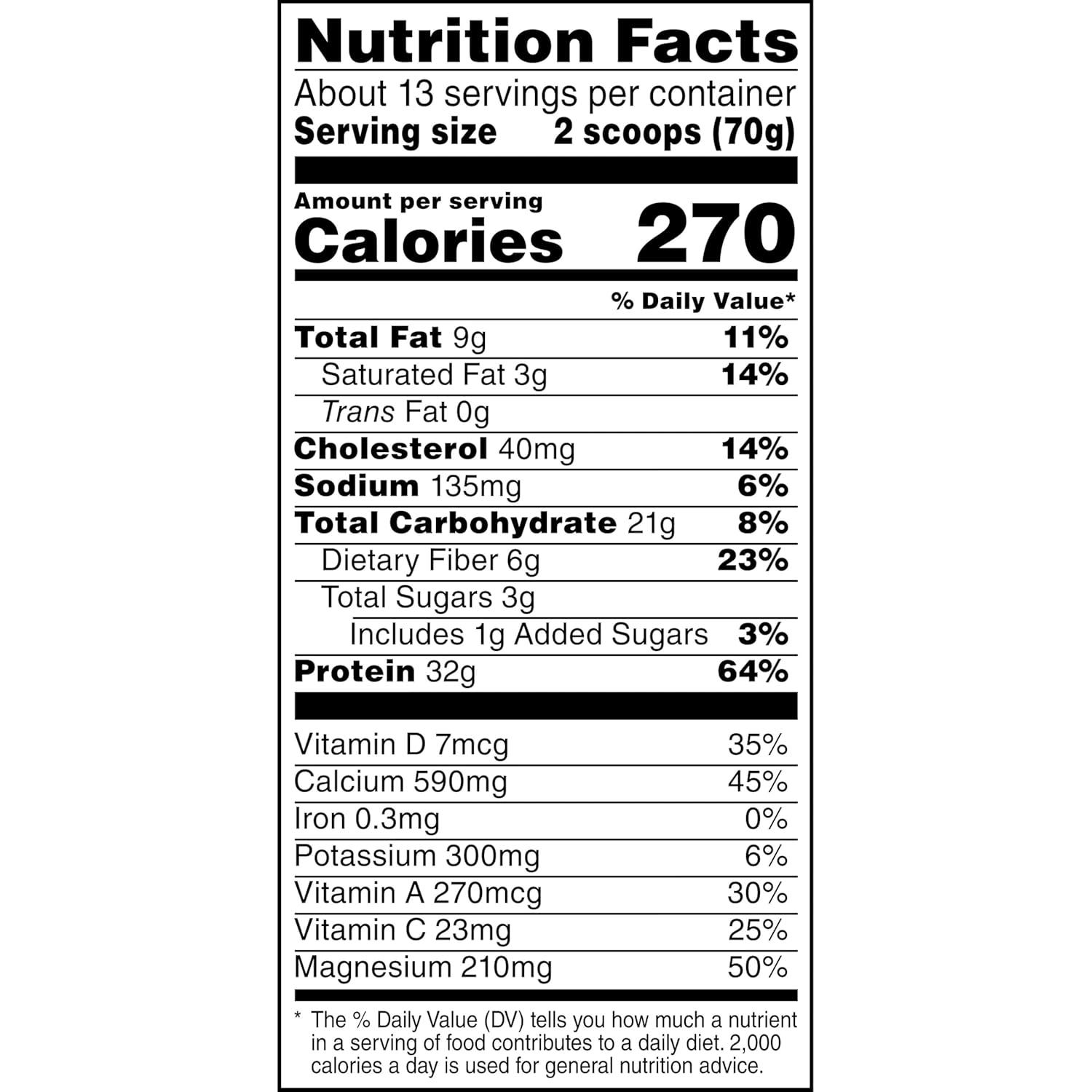 image:imageMuscle Milk Genuine Protein Powder Chocolate 193 Pounds 13 Servings 32g Protein 2g Sugar Calcium Vitamins A C amp D NSF Certified for Sport Energizing Snack Packaging May VaryStrawberry