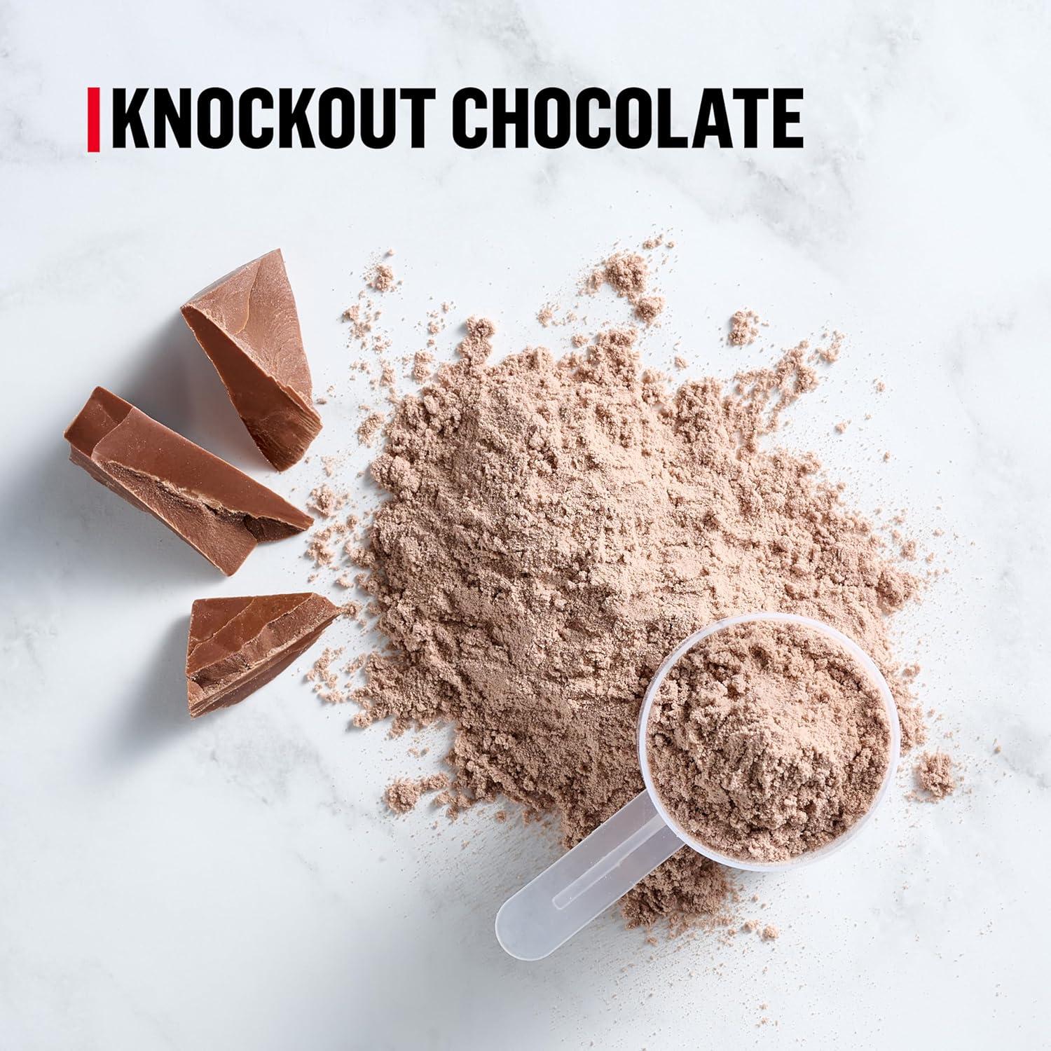 image:imageMuscle Milk Pro Series Protein Powder Supplement Knockout Chocolate 5 Pound 28 Servings 50g Protein 3g Sugar 20 Vitamins amp Minerals NSF Certified for Sport Workout RecoveryChocolate