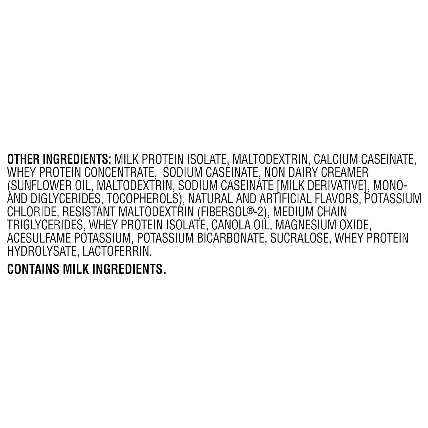 image:imageMuscle Milk Pro Series Protein Powder Supplement Knockout Chocolate 5 Pound 28 Servings 50g Protein 3g Sugar 20 Vitamins amp Minerals NSF Certified for Sport Workout RecoveryVanilla