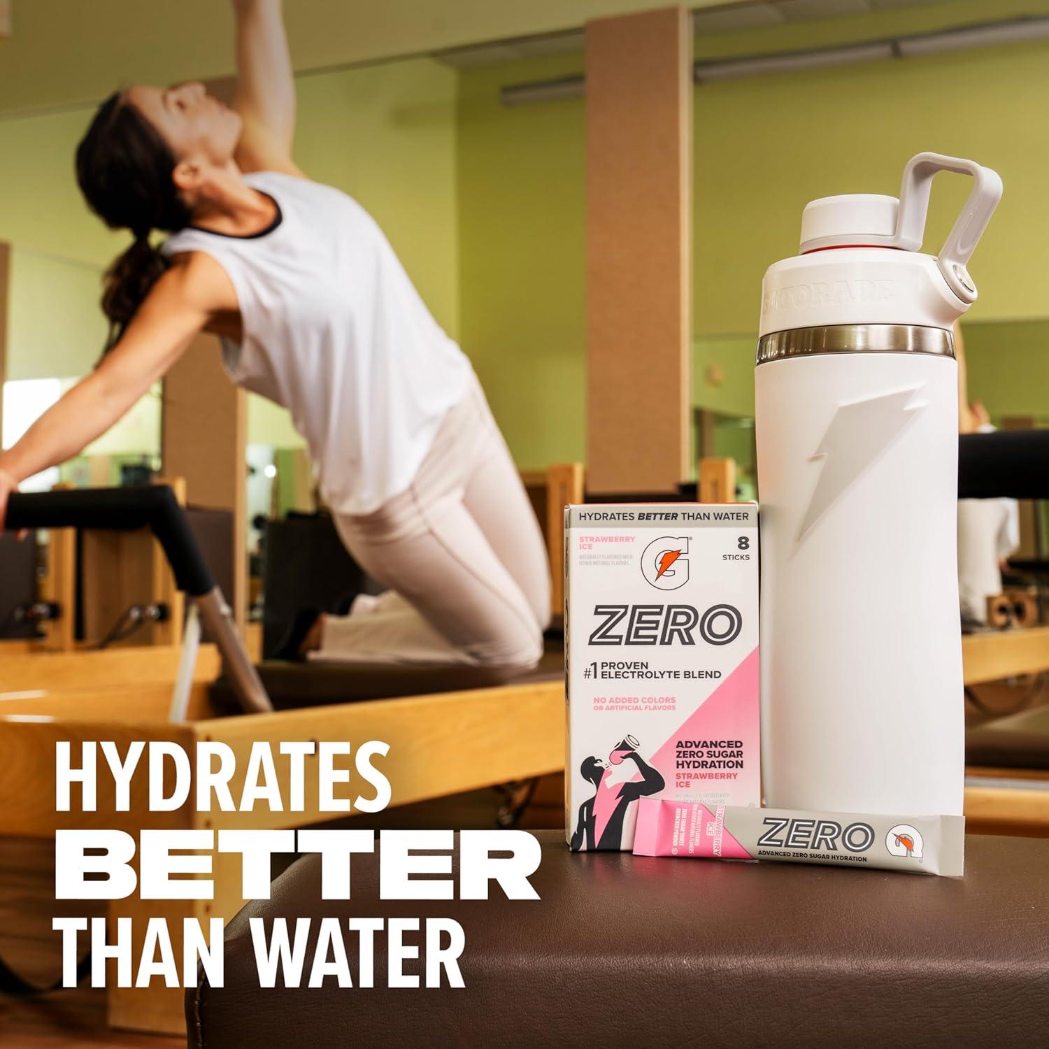 image:imageGatorade Zero Sugar Electrolyte Powder Drink Mix Glacier Freeze 96 Servings No Artificial Flavors No Added Colors Zero Sugar Sports Drinks Hydration Electrolyte DrinkOrange