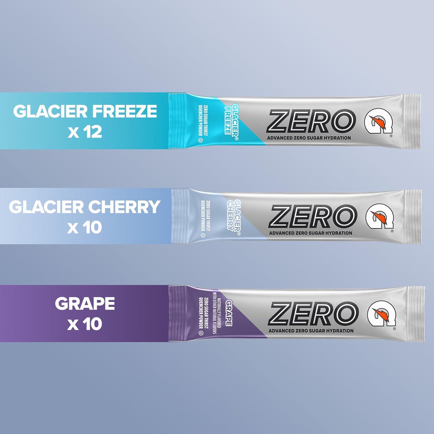 image:imageGatorade G Zero Powder Packets Frost Variety Pack Pack of 32Frost Variety