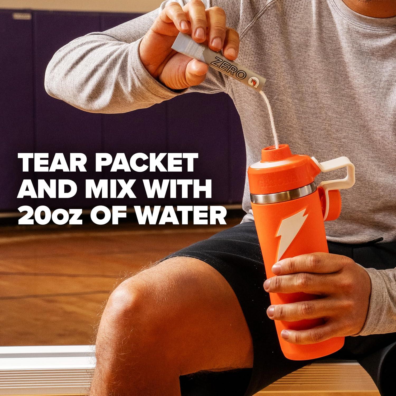 image:imageGatorade G Zero Powder Packets Frost Variety Pack Pack of 32Grape